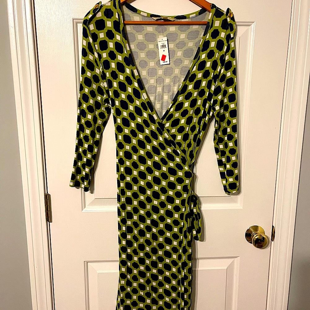 Banana Republic, Size Medium, Pretty, Wrap Dress